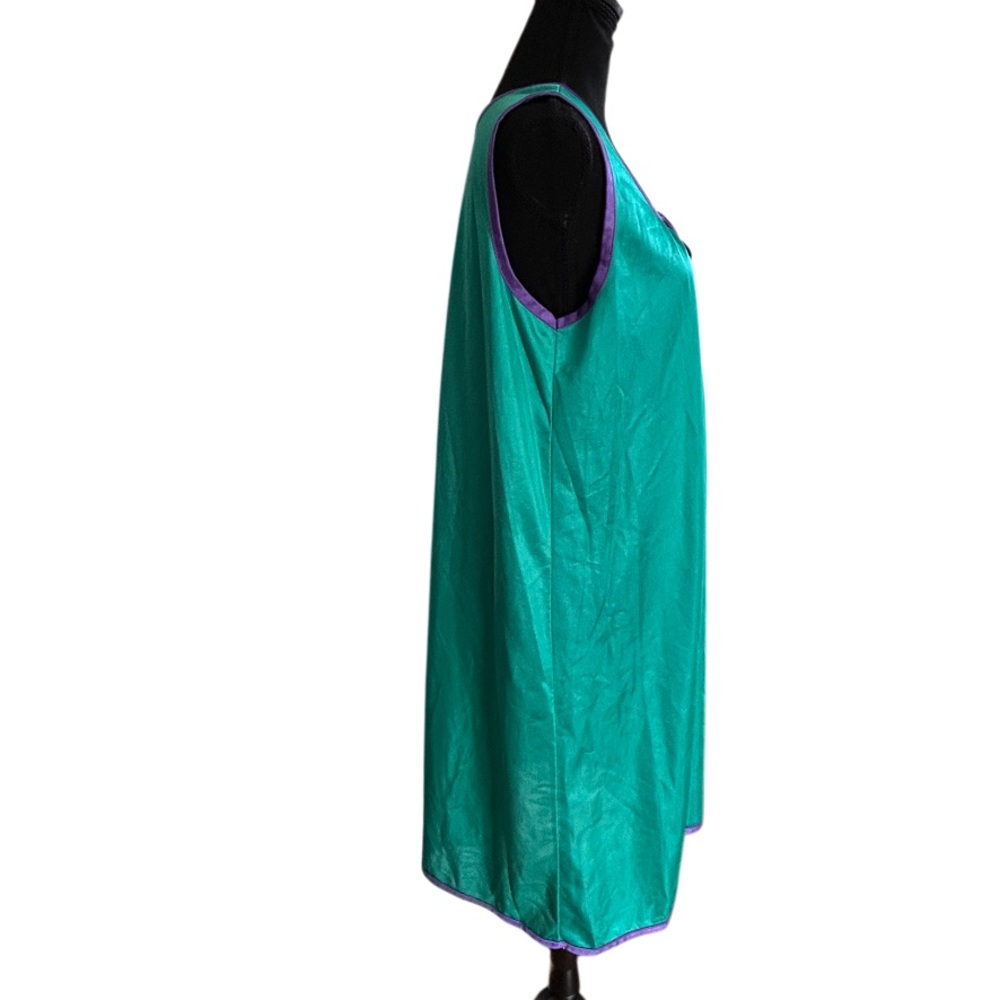 💚💜 2 VINTAGE ANTHONY RICHARDS NIGHTGOWNS! GORGEOUS COLORS! RARE!! - Picture 13 of 16